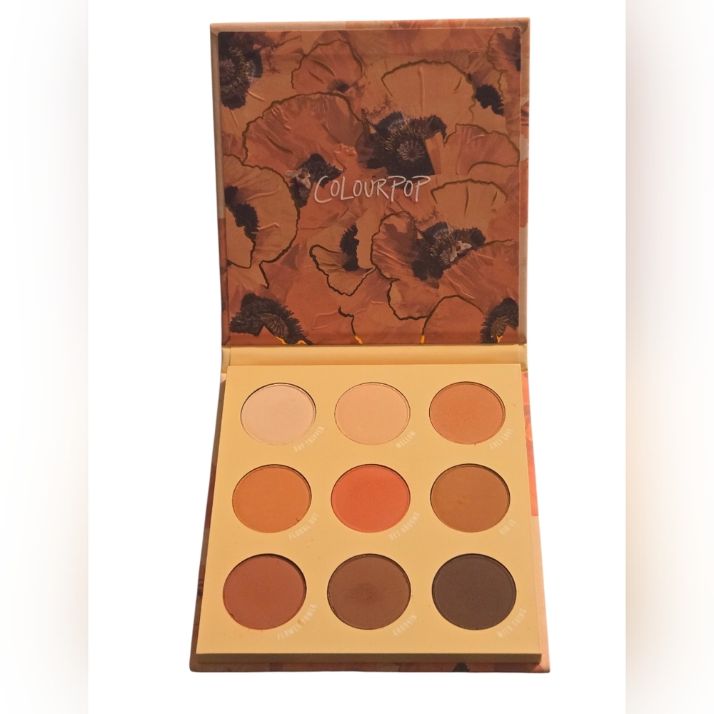 ColourPop Big Poppy Matte Palette New Unboxed